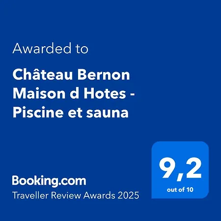 Couette-café Château Bernon 4*
